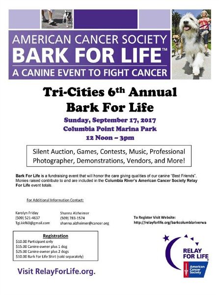 bark for life poster